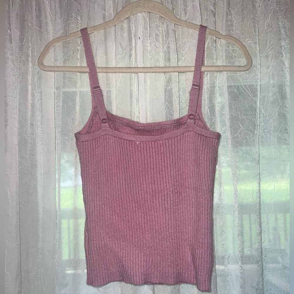 Astr Pink Ribbed Sweater - Picture 7 of 9